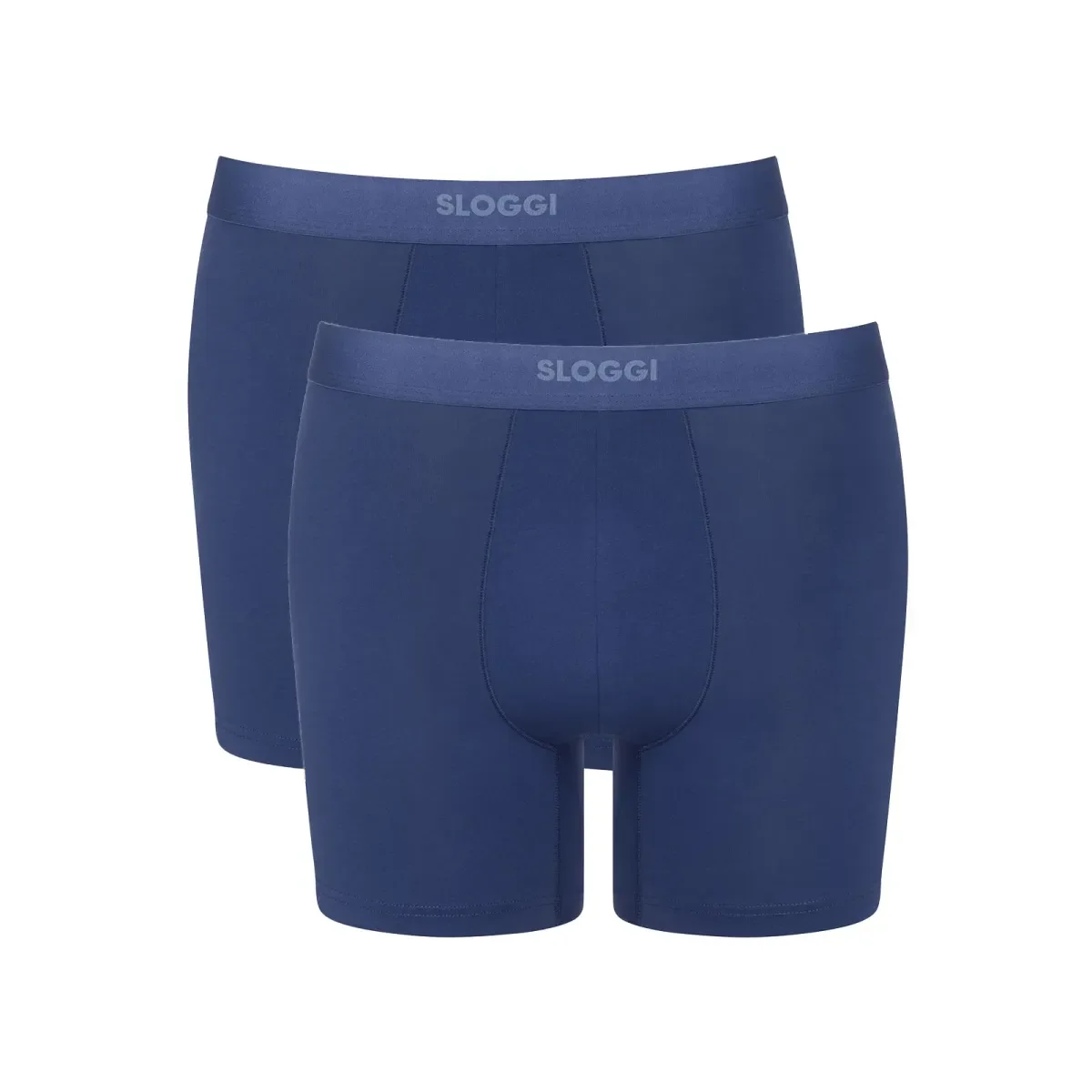 Φωτογραφία προϊόντος: Sloggi Ανδρικό Boxer Ever Ease Short - Διπλό Πακέτο, Χρώμα Deep Cobalt