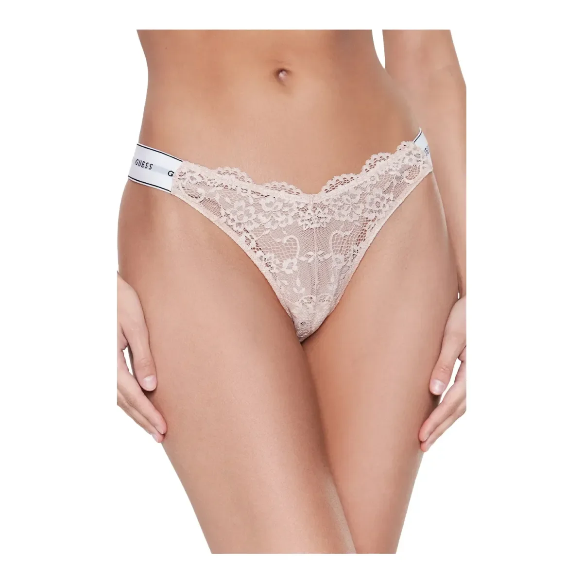 Φωτογραφία προϊόντος: Guess Γυναικείο String Belle Lace Thong, Χρώμα Pasty Mauve