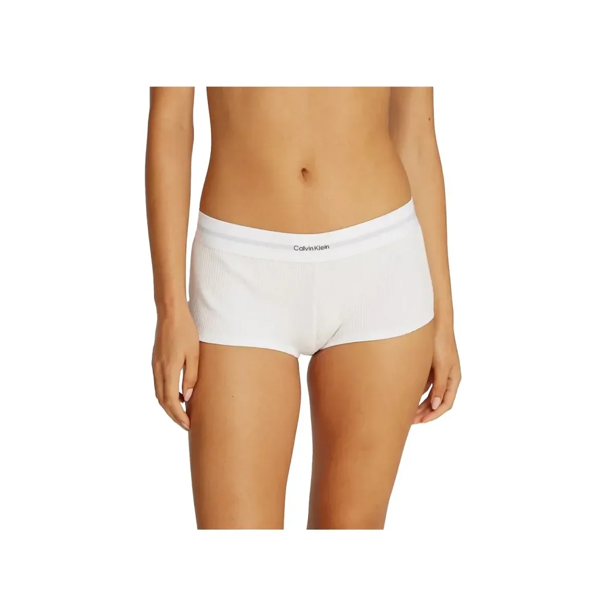 Φωτογραφία προϊόντος: Calvin Klein Γυναικείο Boxer Hipster Panty Rib, Χρώμα Λευκό