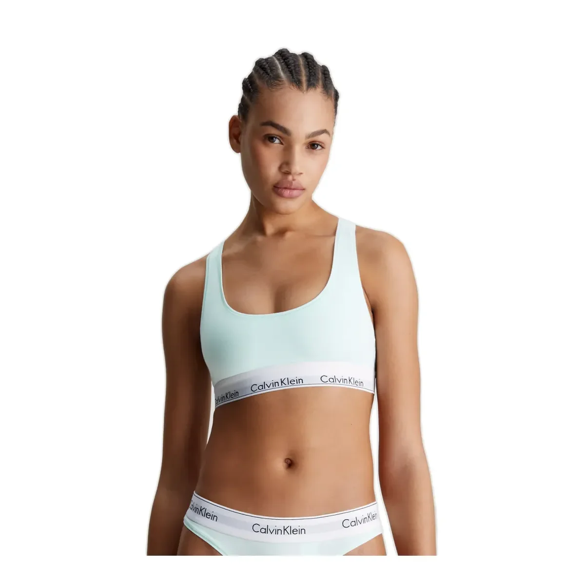 Φωτογραφία προϊόντος: Calvin Klein Γυναικείο Μπουστάκι Unlined Bralette Modern Cotton, Χρώμα Island Reef