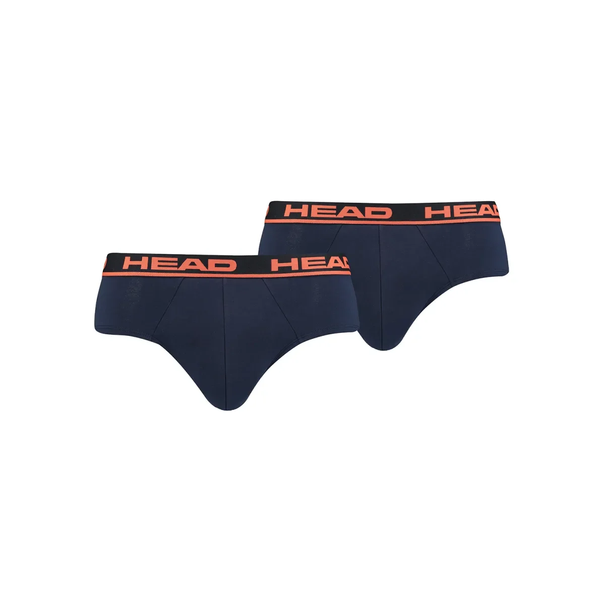 Φωτογραφία προϊόντος: HEAD Ανδρικό Slip Super Soft Cotton - Διπλό Πακέτο, Χρώμα Μπλε-Πορτοκαλί