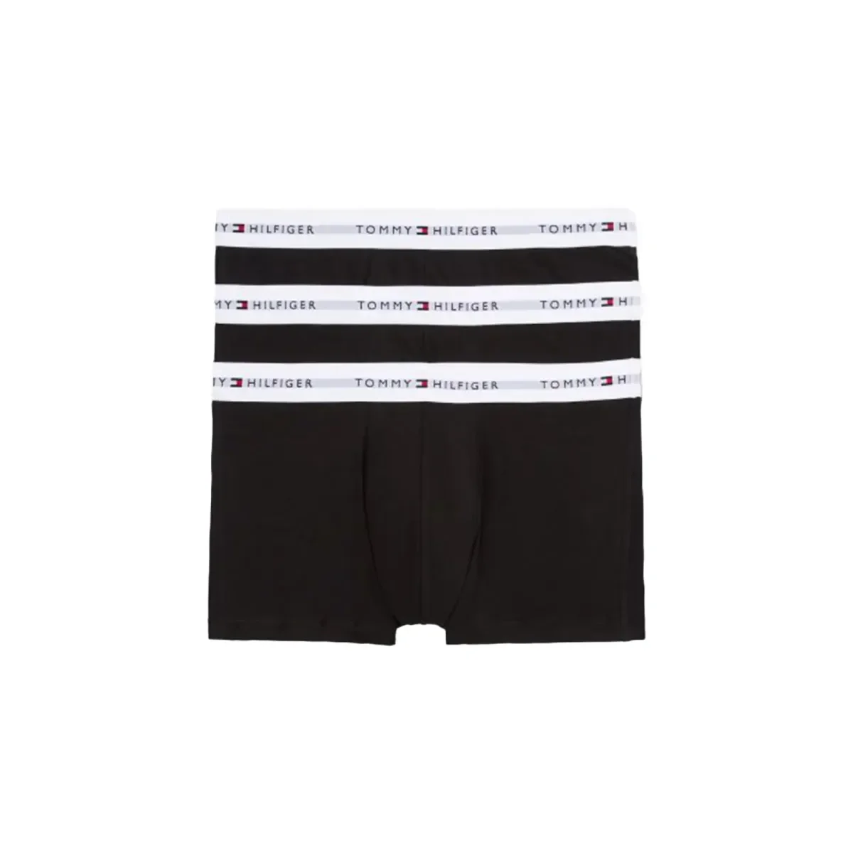 Φωτογραφία προϊόντος: Tommy Hilfiger Ανδρικό Boxer Essential Repeat Logo Trunks - Τριπλό Πακέτο, Χρώμα Th White-Th White-Th White