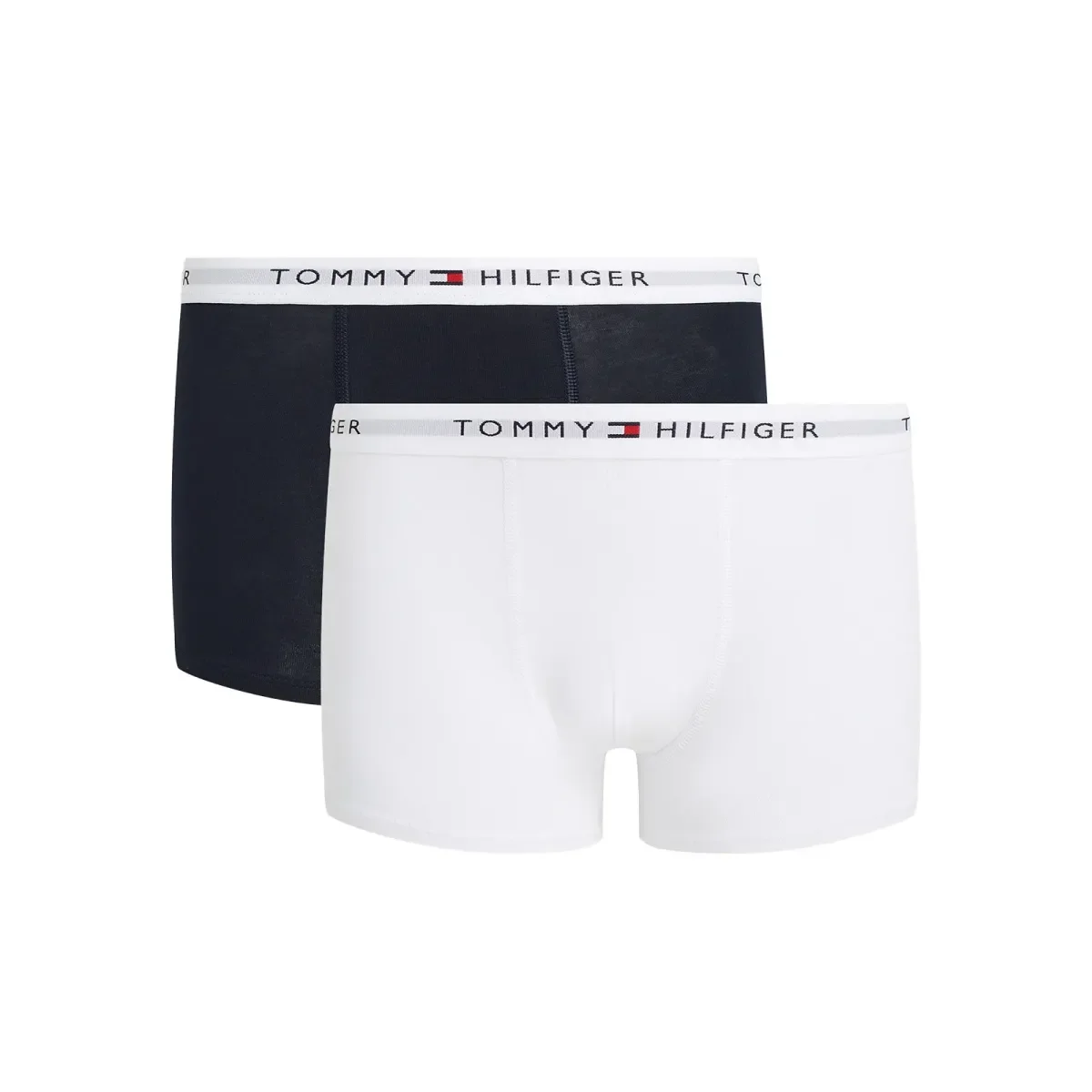 Φωτογραφία προϊόντος: Tommy Hilfiger Παιδικό Boxer Logo - Διπλό Πακέτο, Χρώμα White-Desert Sky