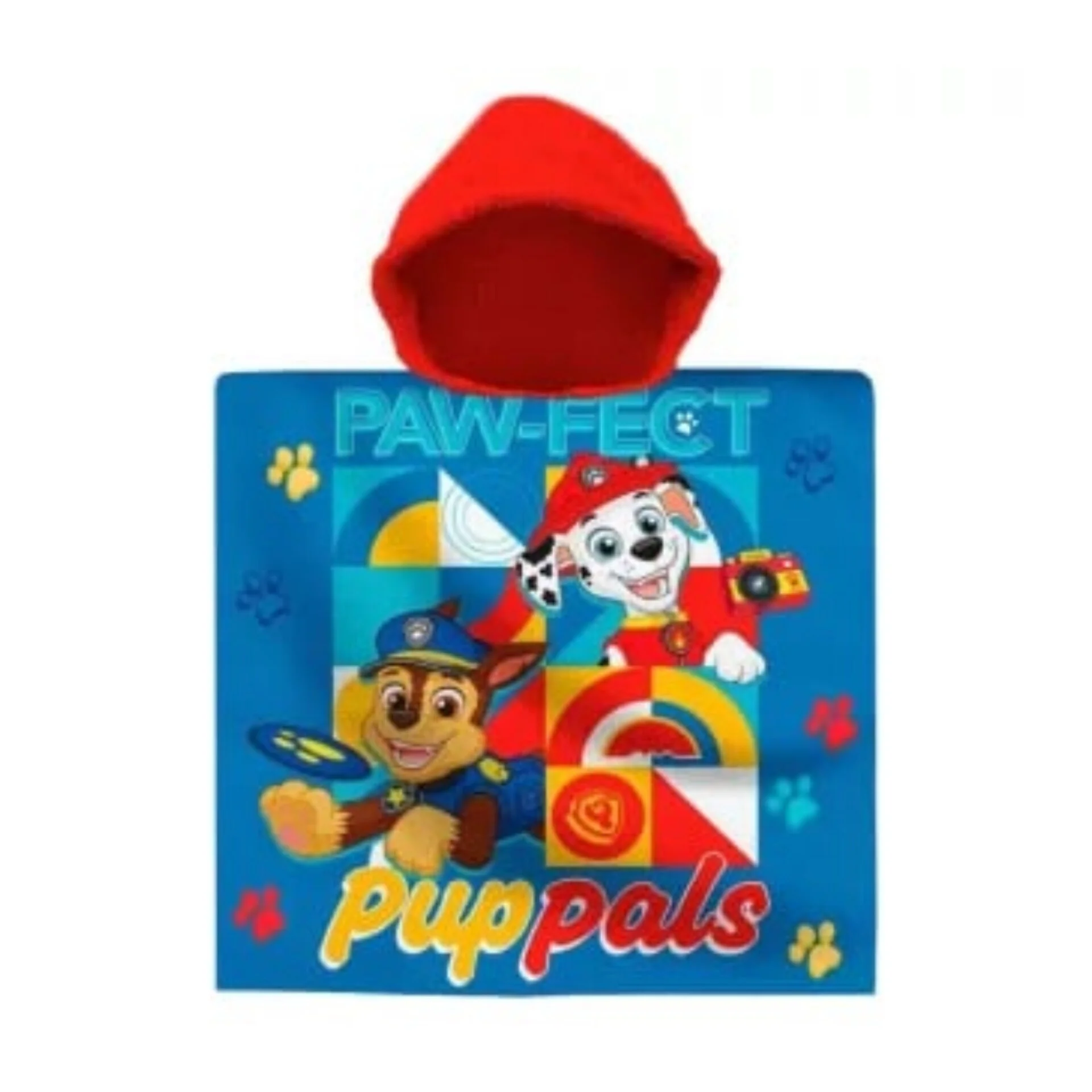 Φωτογραφία προϊόντος: Poncho Paw Patrol με Κουκούλα