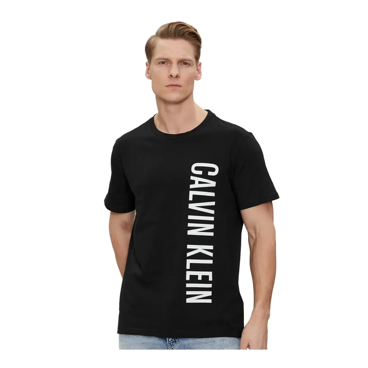Φωτογραφία προϊόντος: Calvin Klein Ανδρικό T-Shirt Crew Neck Tee Intense Power, Χρώμα Μαύρο