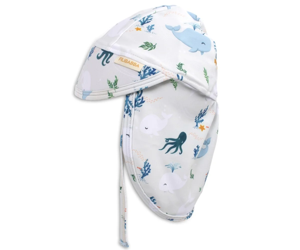 Φωτογραφία προϊόντος: Filibabba Lykke UV Summer Hat – Christian’s Whale Tales