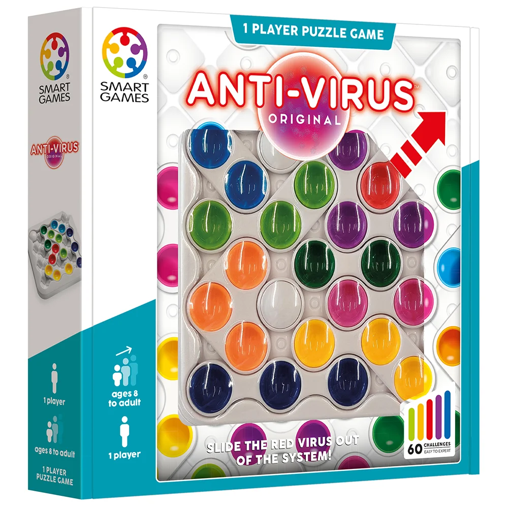 Φωτογραφία προϊόντος: Smartgames Επιτραπέζιο Anti-Virus (60 challenges)