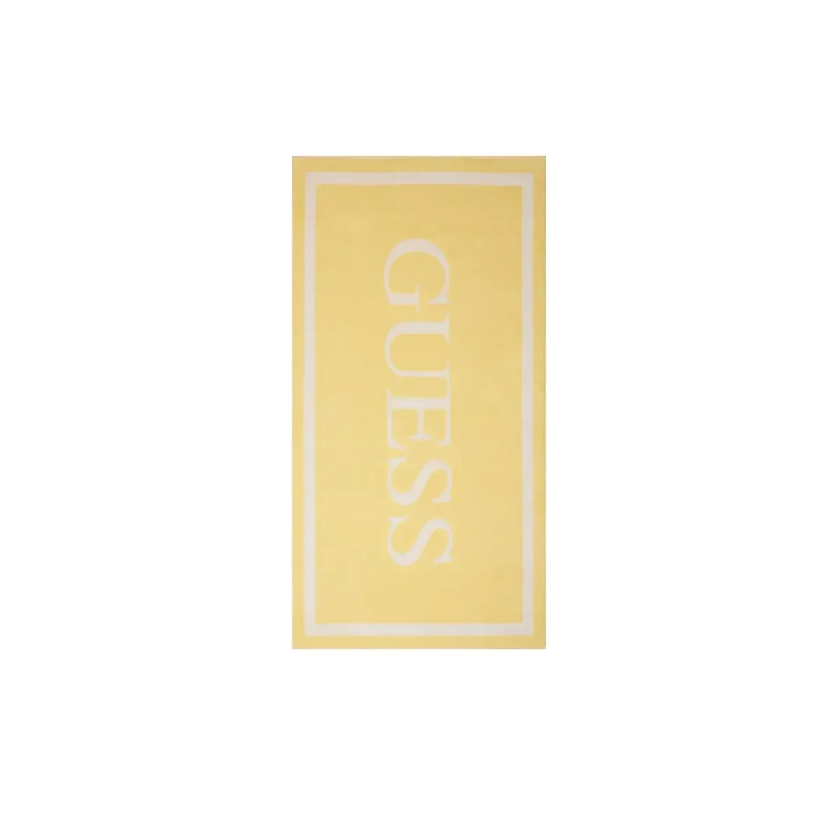 Φωτογραφία προϊόντος: Guess Πετσέτα Θαλάσσης Lux Sponge Jacquard - 180 x 100 cm, Χρώμα Butter Corn