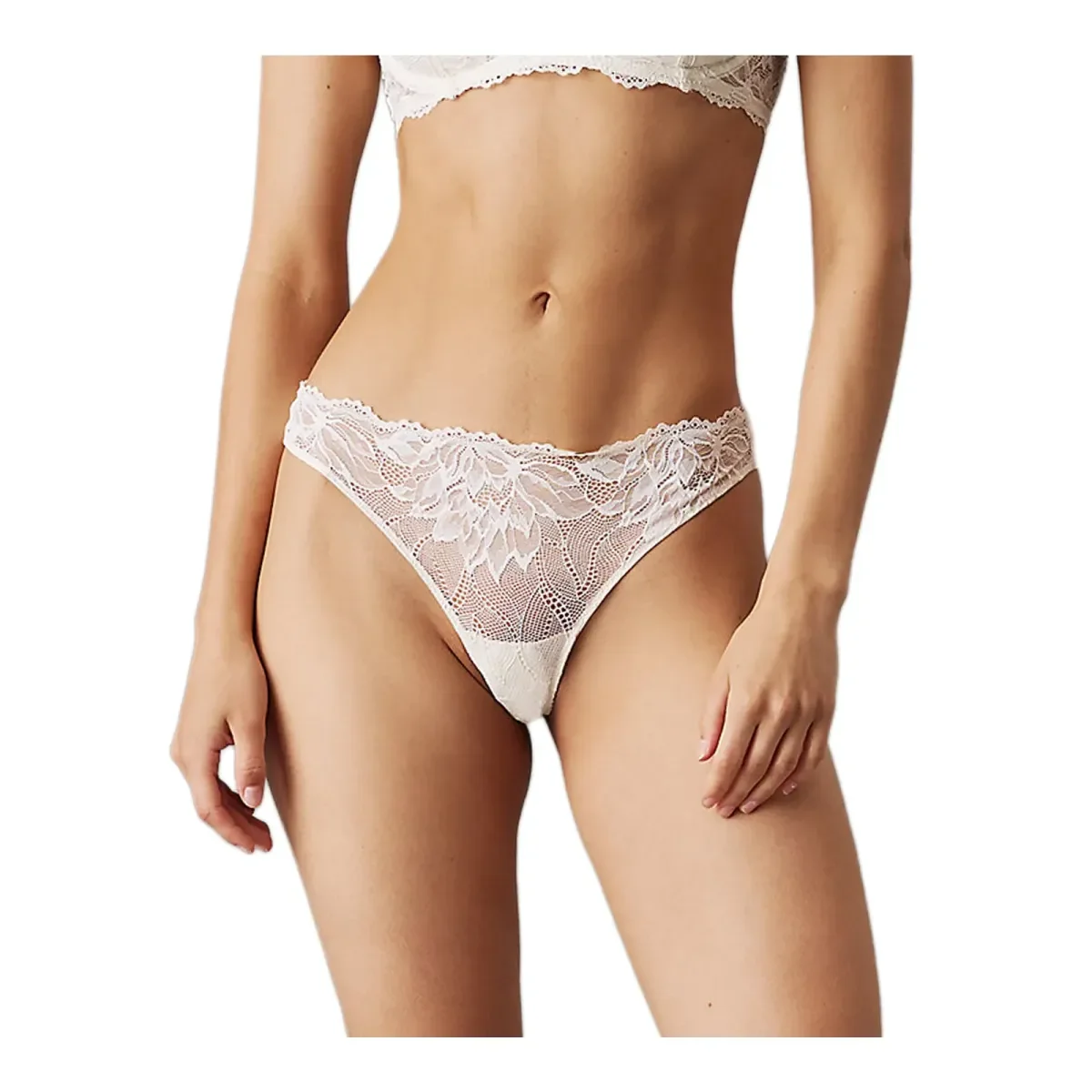 Φωτογραφία προϊόντος: Calvin Klein Γυναικείο String Seductive Comfort Thong, Χρώμα Ιβουάρ