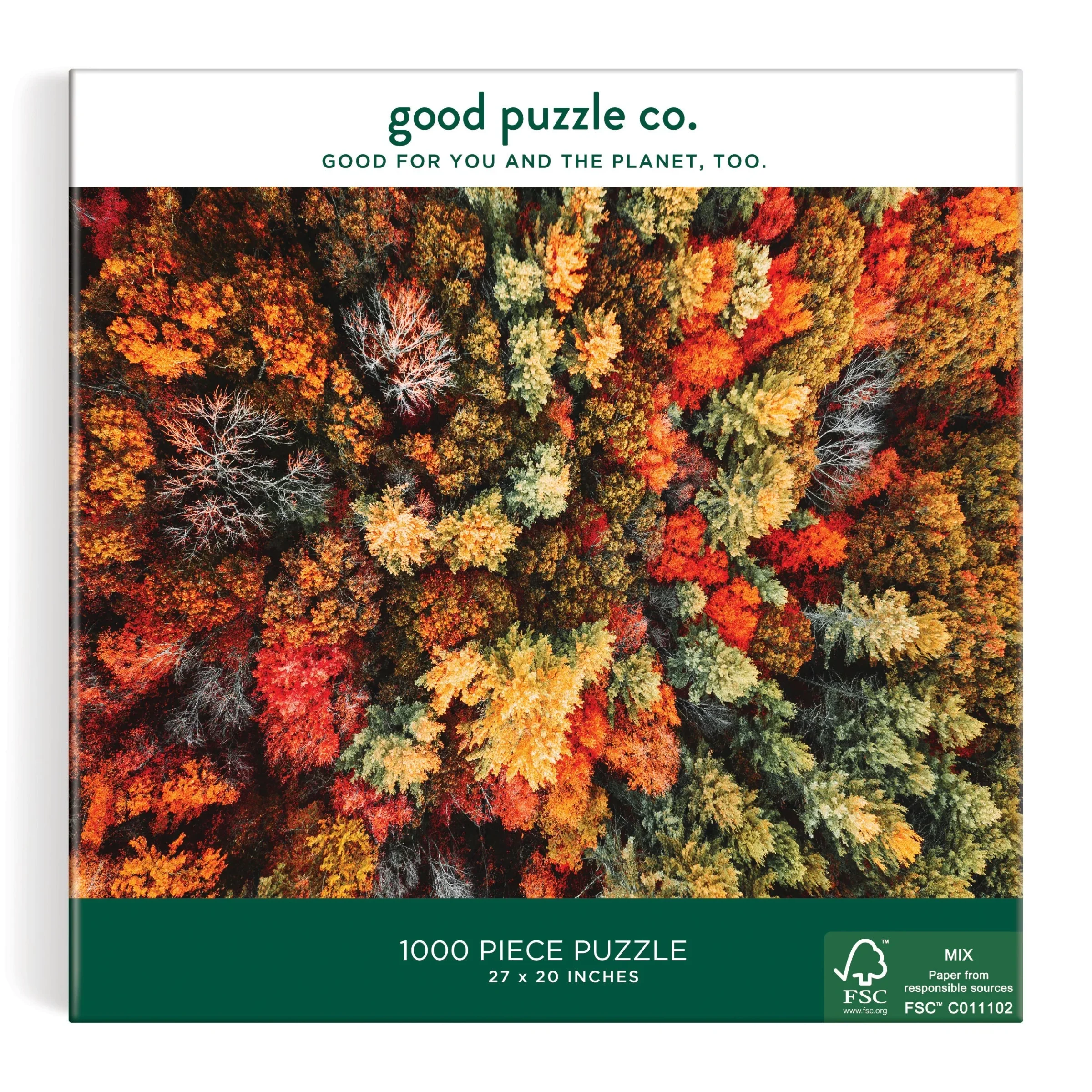 Φωτογραφία προϊόντος: GOOD PUZZLE COMPANY, Παζλ 1000 κομματιών Autumn Forest
