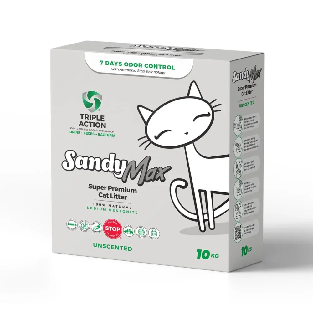 Φωτογραφία προϊόντος: Sandy Super Premium 10kg Άμμος Γάτας Max Sodium Unscented