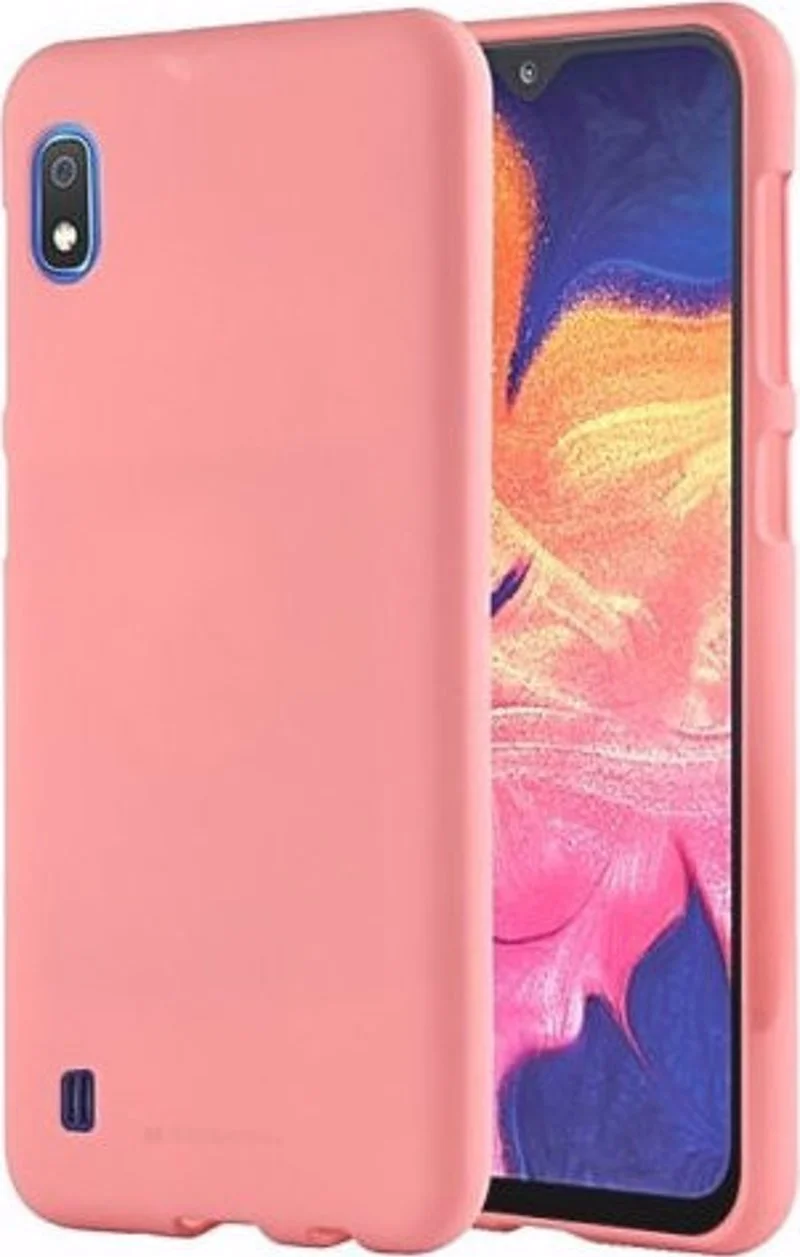 Φωτογραφία προϊόντος: Θήκη Mercury Silicon Cover Soft touch/feeling Samsung Galaxy A10 SM-A105 Pink