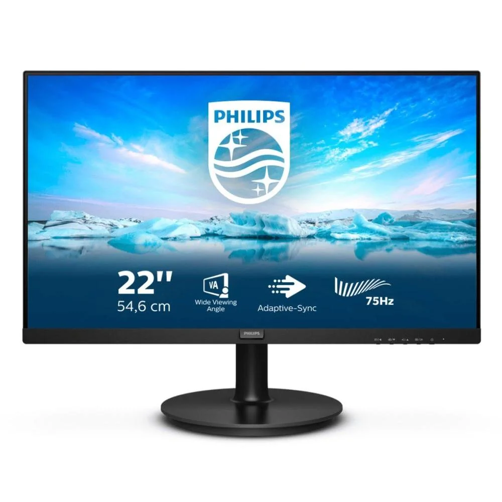 Φωτογραφία προϊόντος: Philips V Line 222V8LA VA Monitor 21.5" FHD 1920x1080- έως 60 δόσεις