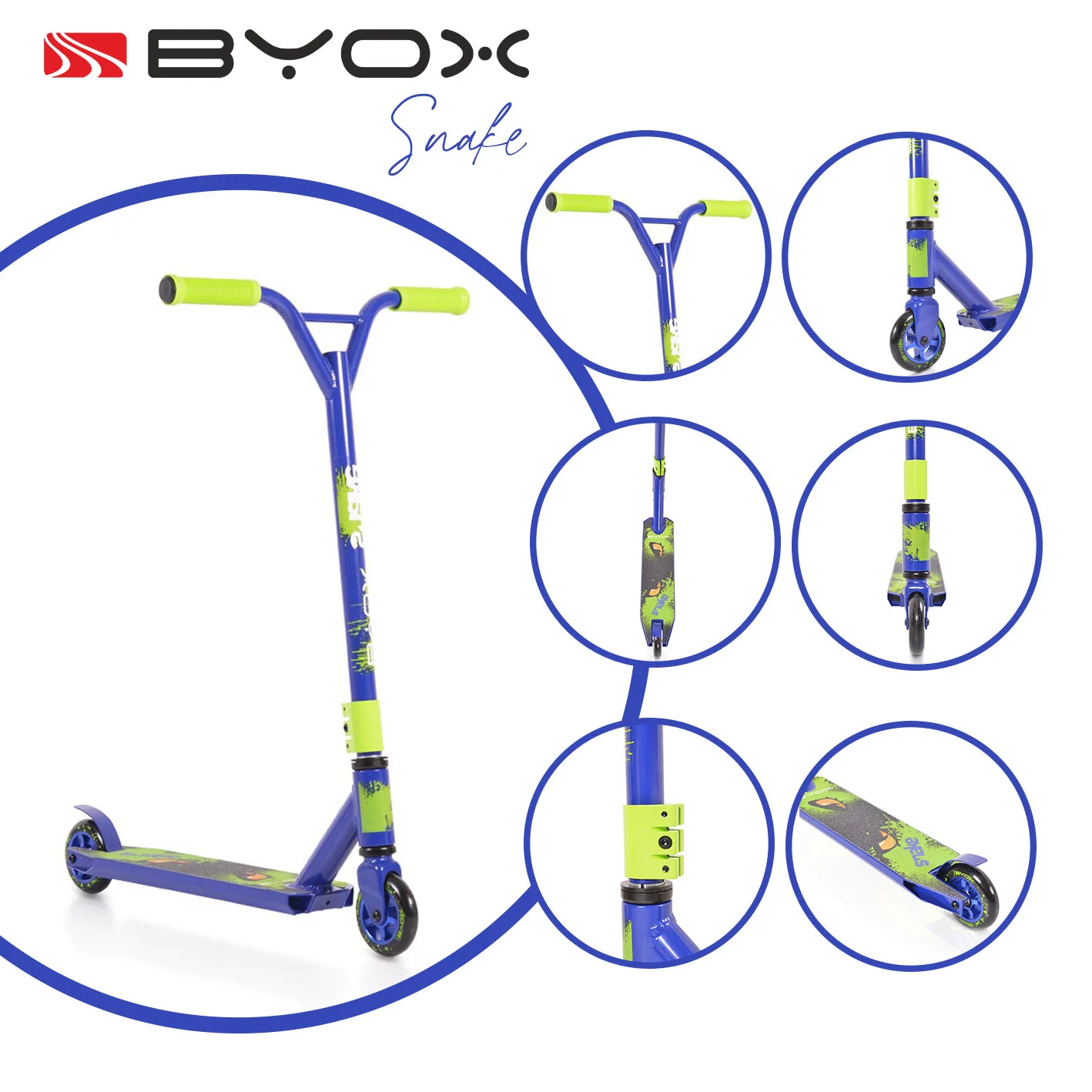 Φωτογραφία προϊόντος: BYOX - Stunt scooter Snake - 3800146225124