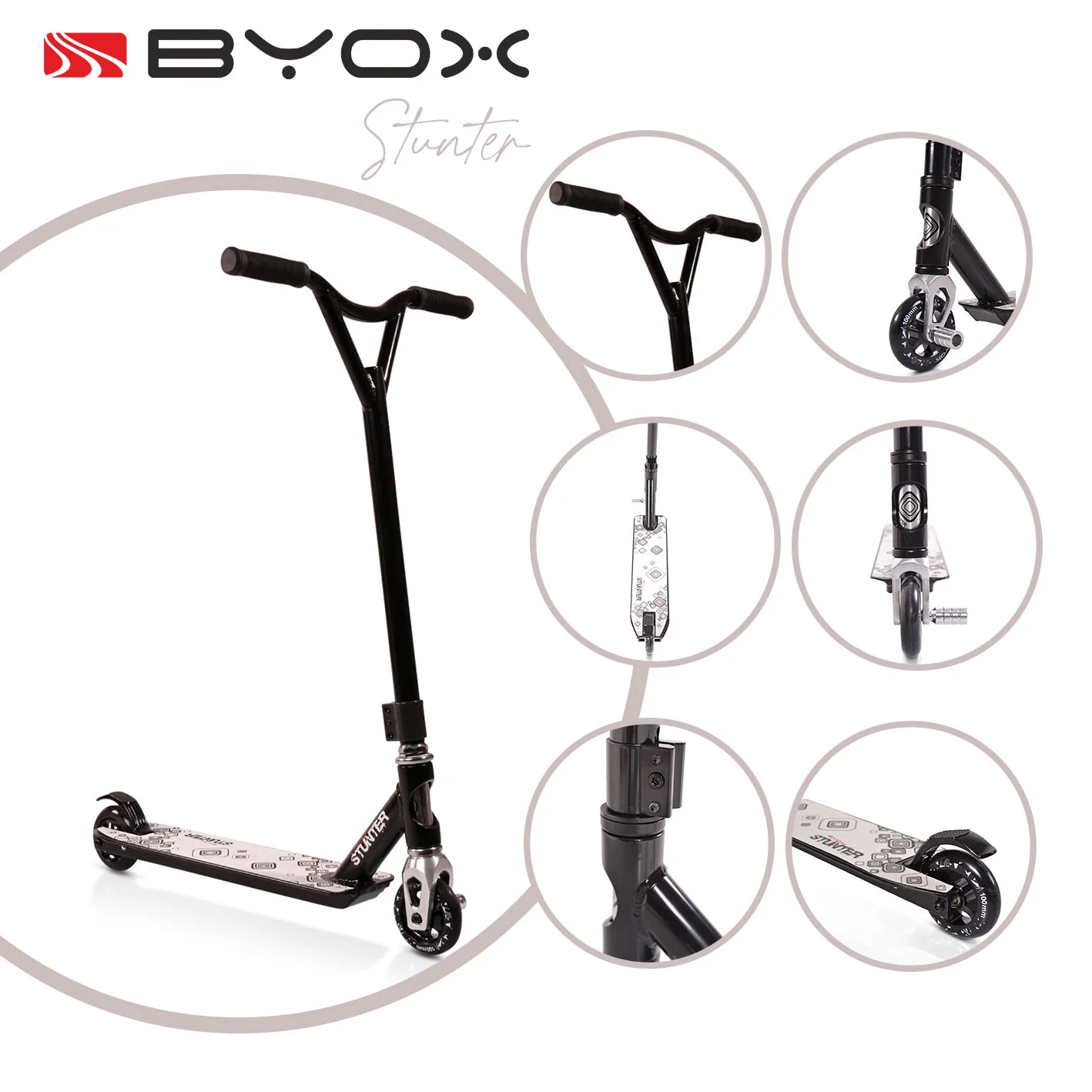 Φωτογραφία προϊόντος: BYOX - Stunt scooter Stunter - 3800146253561