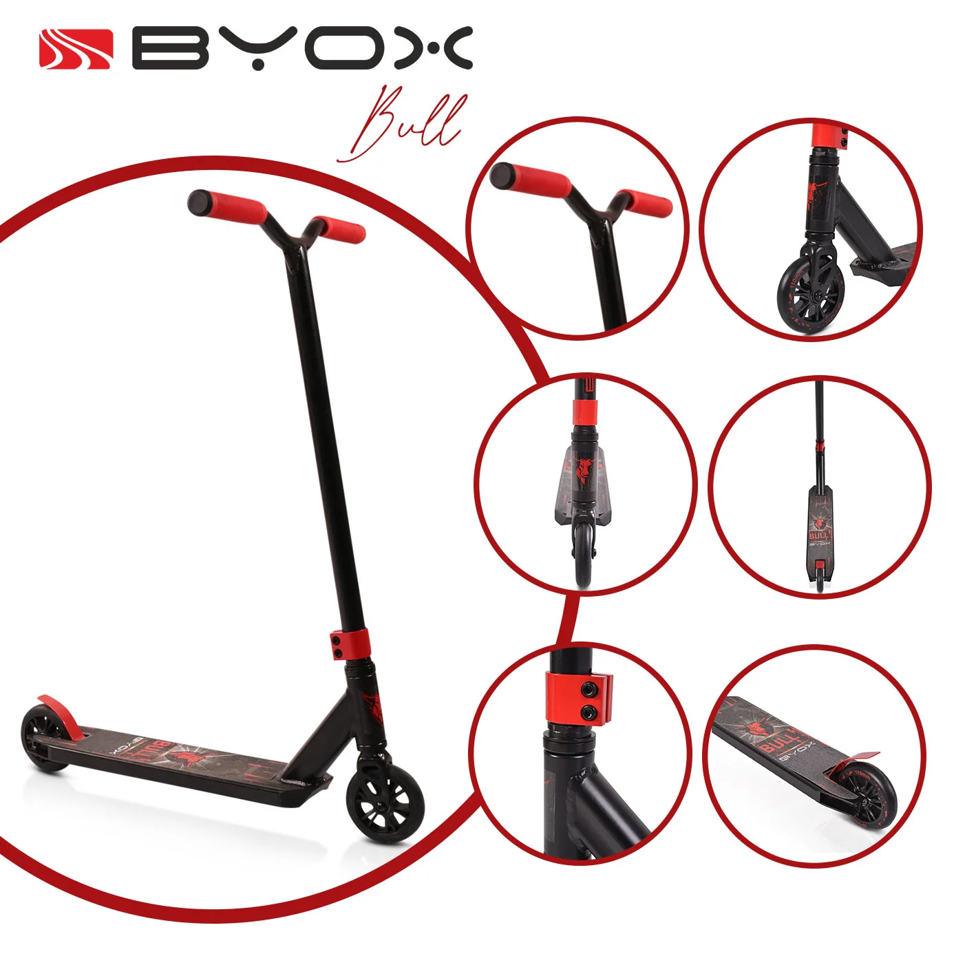 Φωτογραφία προϊόντος: BYOX - Stunt scooter Bull - 3800146225117
