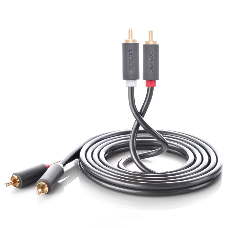 Φωτογραφία προϊόντος: Καλώδιο 2x RCA male - 2x RCA male 5m Ugreen