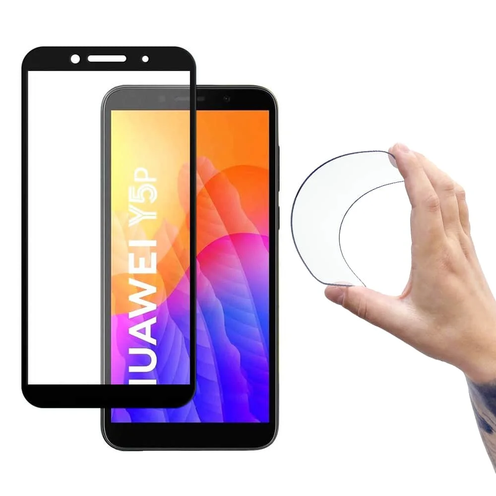 Φωτογραφία προϊόντος: Wozinsky Full Cover Flexi Nano Glass για Huawei Y5p μαύρο
