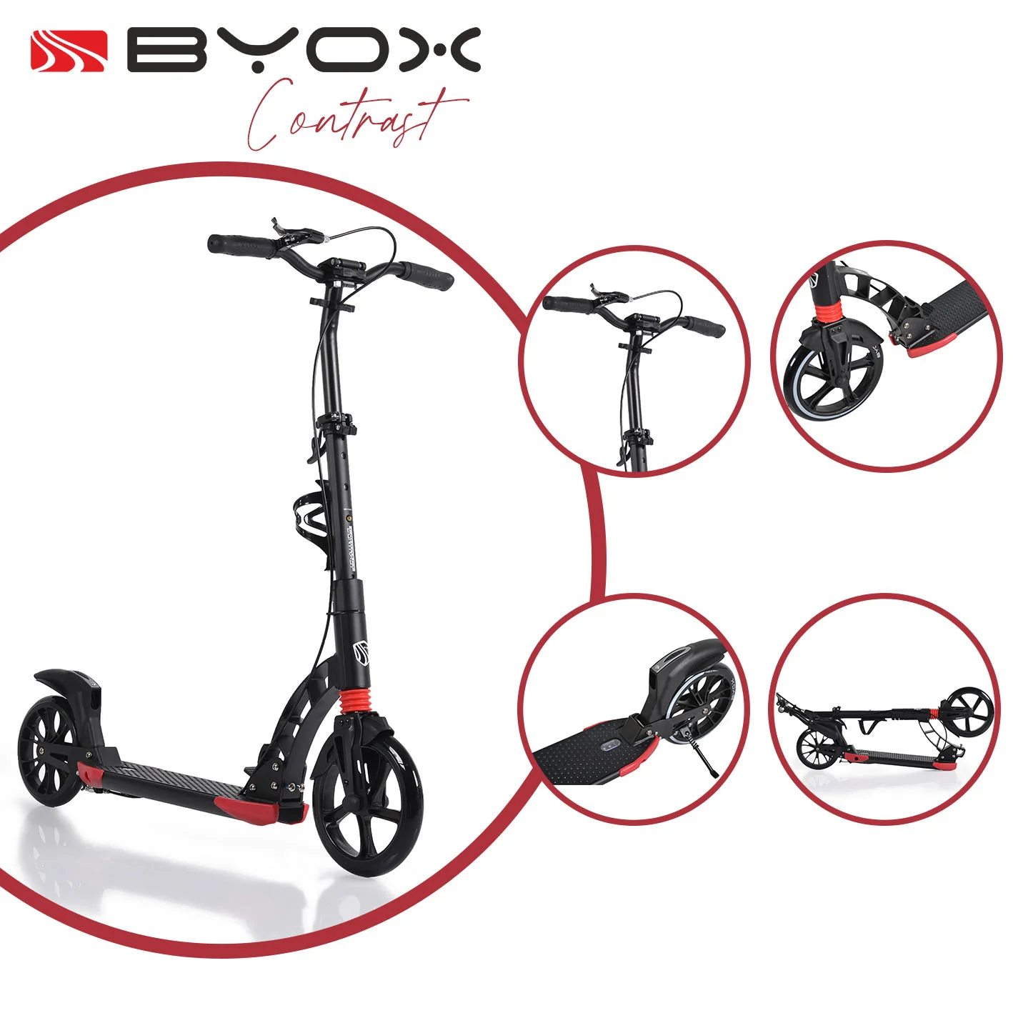 Φωτογραφία προϊόντος: BYOX - Scooter Contrast black - 3800146227586