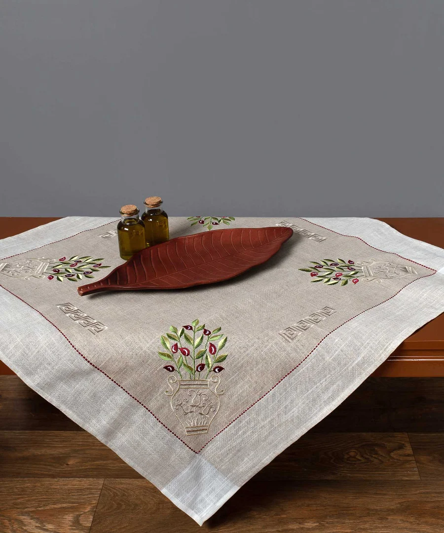 Φωτογραφία προϊόντος: SilkFashion Τραπεζομάντηλα 2625 (160cm x 300cm) κόκκινη ελιά