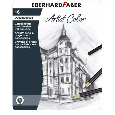 Φωτογραφία προϊόντος: EBERHARD FABER ΣΕΤ ΣΧΕΔΙΑΣΗΣ EBERHARD ARTIST 4ΜΜ 16 ΤΕΜΑΧΙΩΝ ΣΕ ΜΕΤΑΛΛΙΚΗ ΚΑΣΕΤΙΝΑ