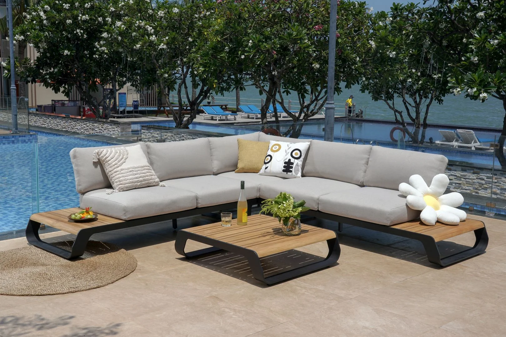 Φωτογραφία προϊόντος: Palm/C Lounge Corner Set