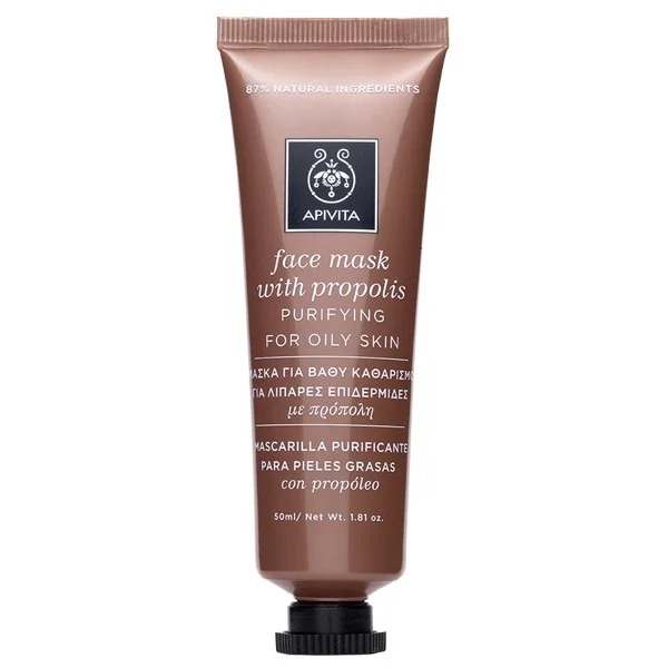 Φωτογραφία προϊόντος: APIVITA Face Mask για βαθύ καθαρισμό με πρόπολη 50 ml