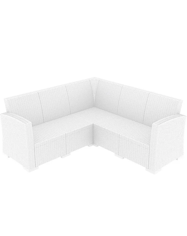 Φωτογραφία προϊόντος: Monaco/ST-Corner White* Sofa