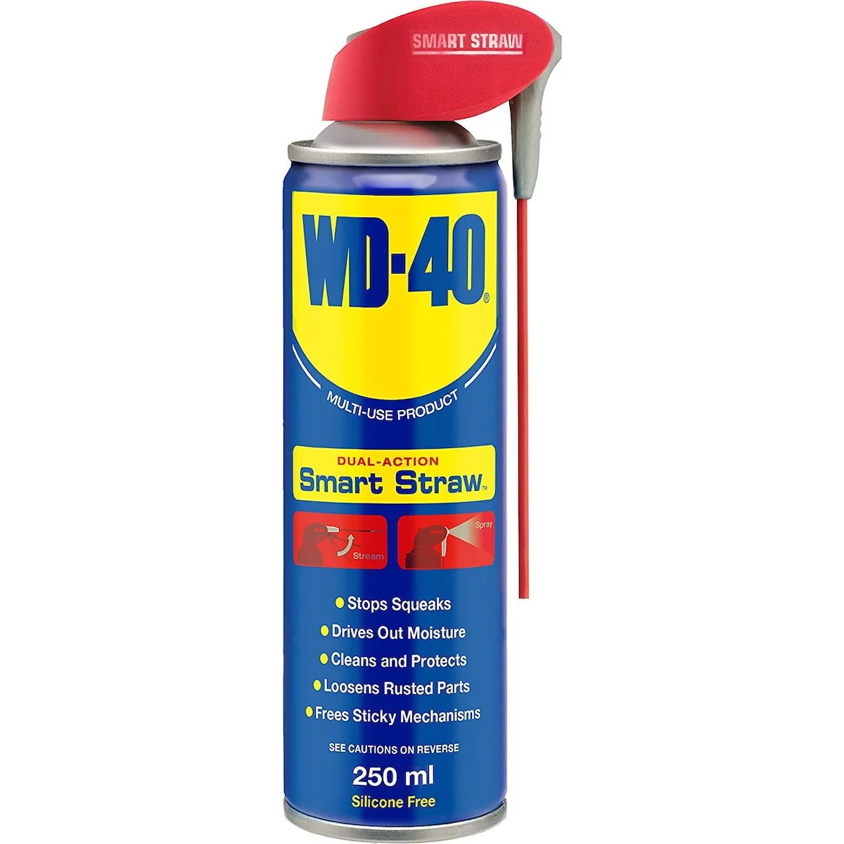 Φωτογραφία προϊόντος: Wd-40 Smart Straw Multi-Use Αντισκωριακό Λιπαντικό Σπρέι 250ml