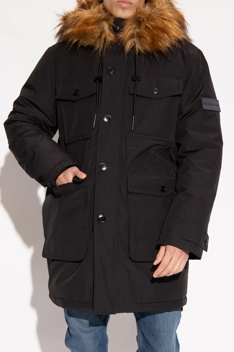 Φωτογραφία προϊόντος: DIESEL JACKET PARKA ΜΑΥΡΟ W-JORG-NW A06284-0IDAP-9XX REGULAR FIT