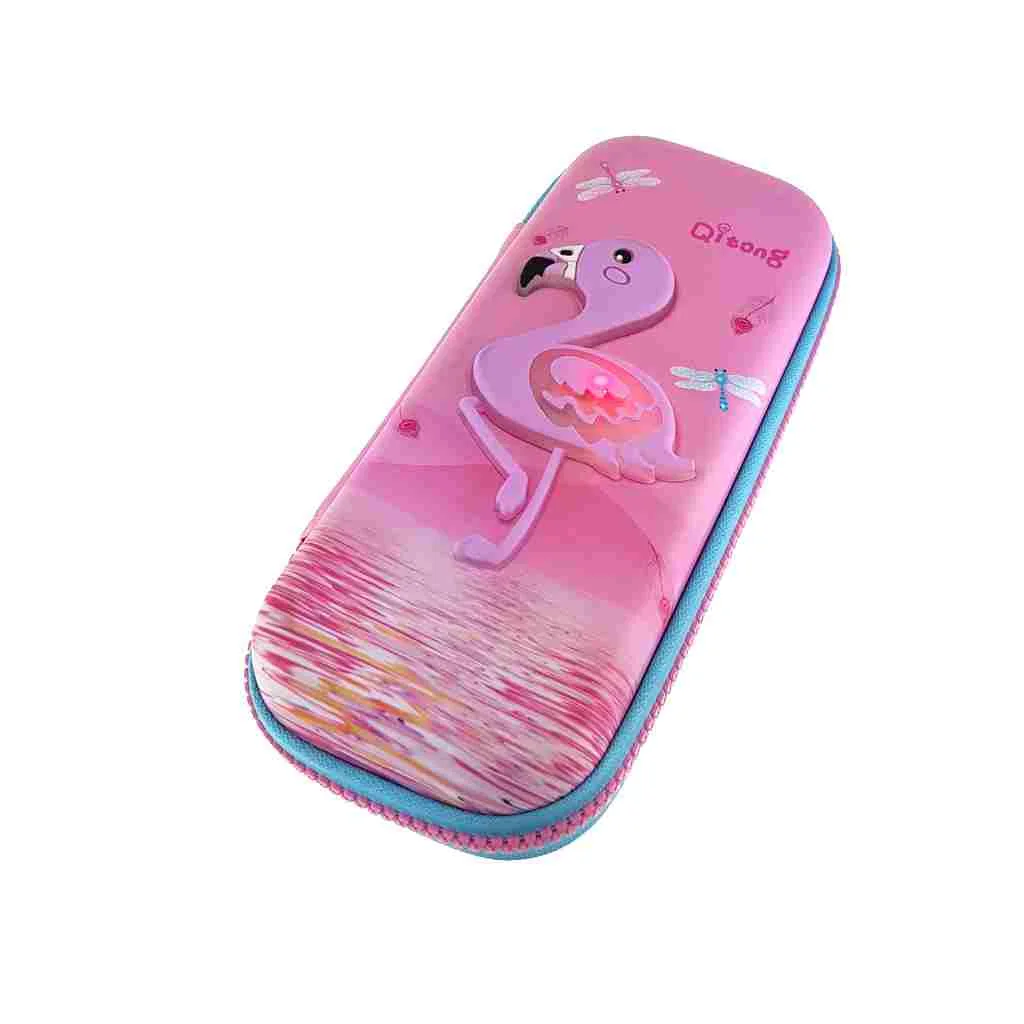 Φωτογραφία προϊόντος: 3D Κασετίνα Eva Flamingo με φωτάκι 200212