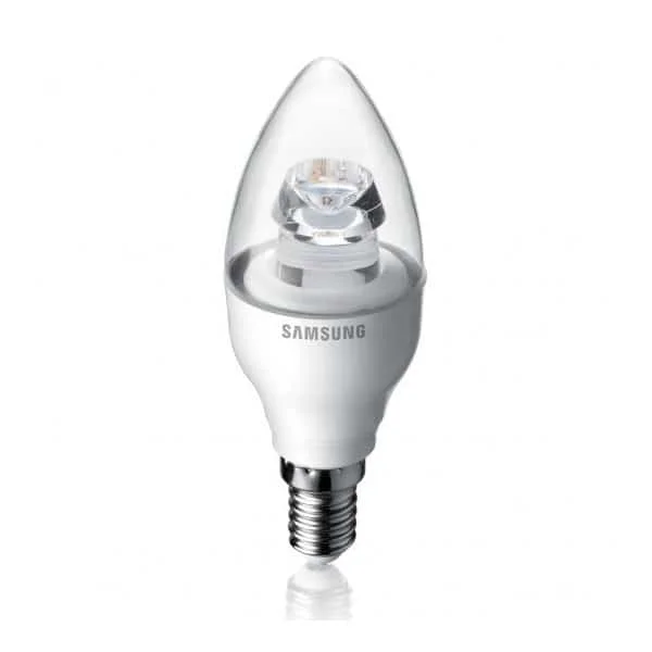 Φωτογραφία προϊόντος: Λάμπα Led κερί 230v E14 3.2W 160lm θερμό λευκό 2700k 170° Samsung SI-A8W031180EU E 0635/00209