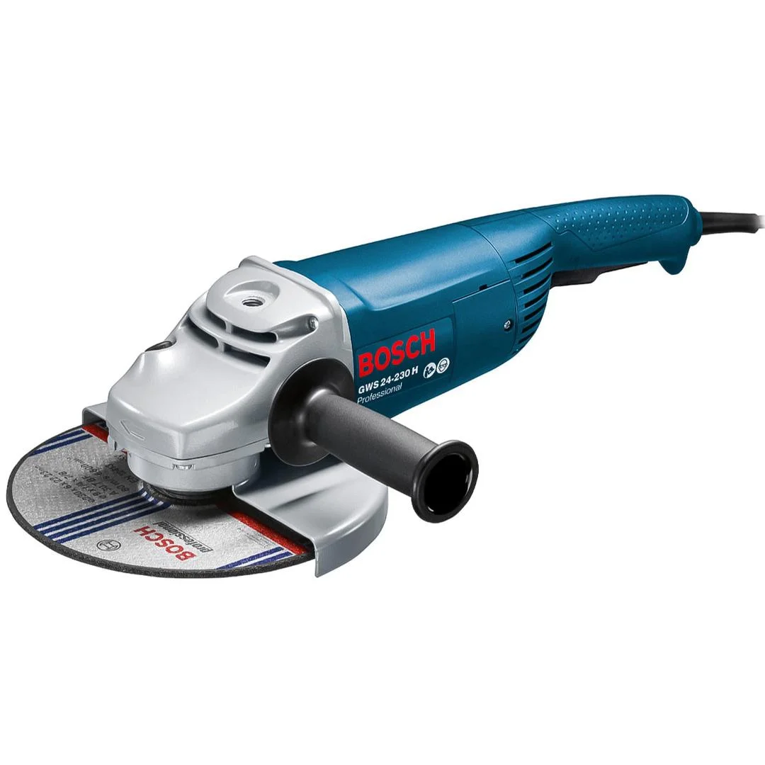 Φωτογραφία προϊόντος: ΓΩΝΙΑΚΟΣ ΤΡΟΧΟΣ BOSCH GWS 24-230H PROFESSIONAL 0601854403