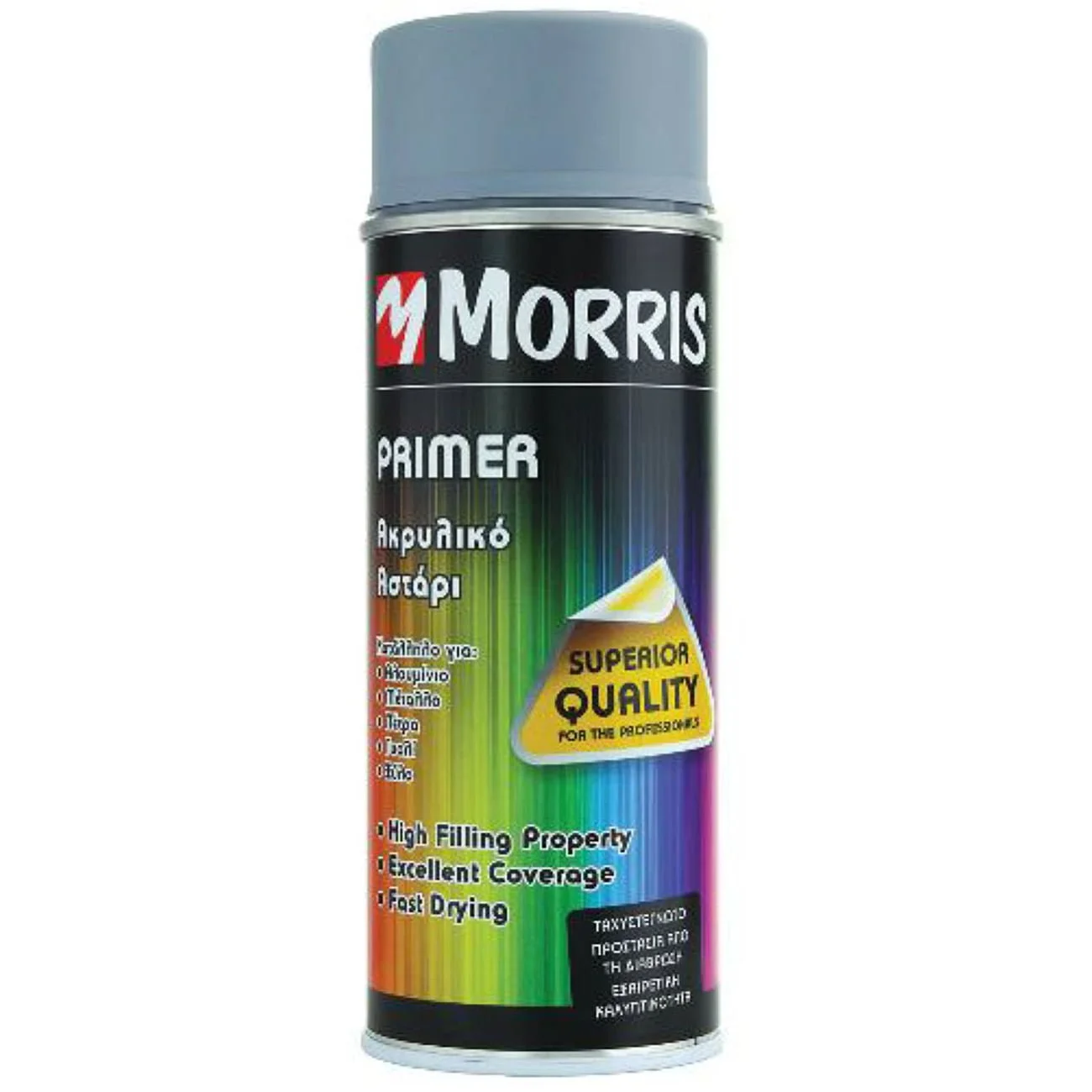Φωτογραφία προϊόντος: Morris Primer Αστάρι Ακρυλικό Σπρέι Γκρι 400ml - 28553