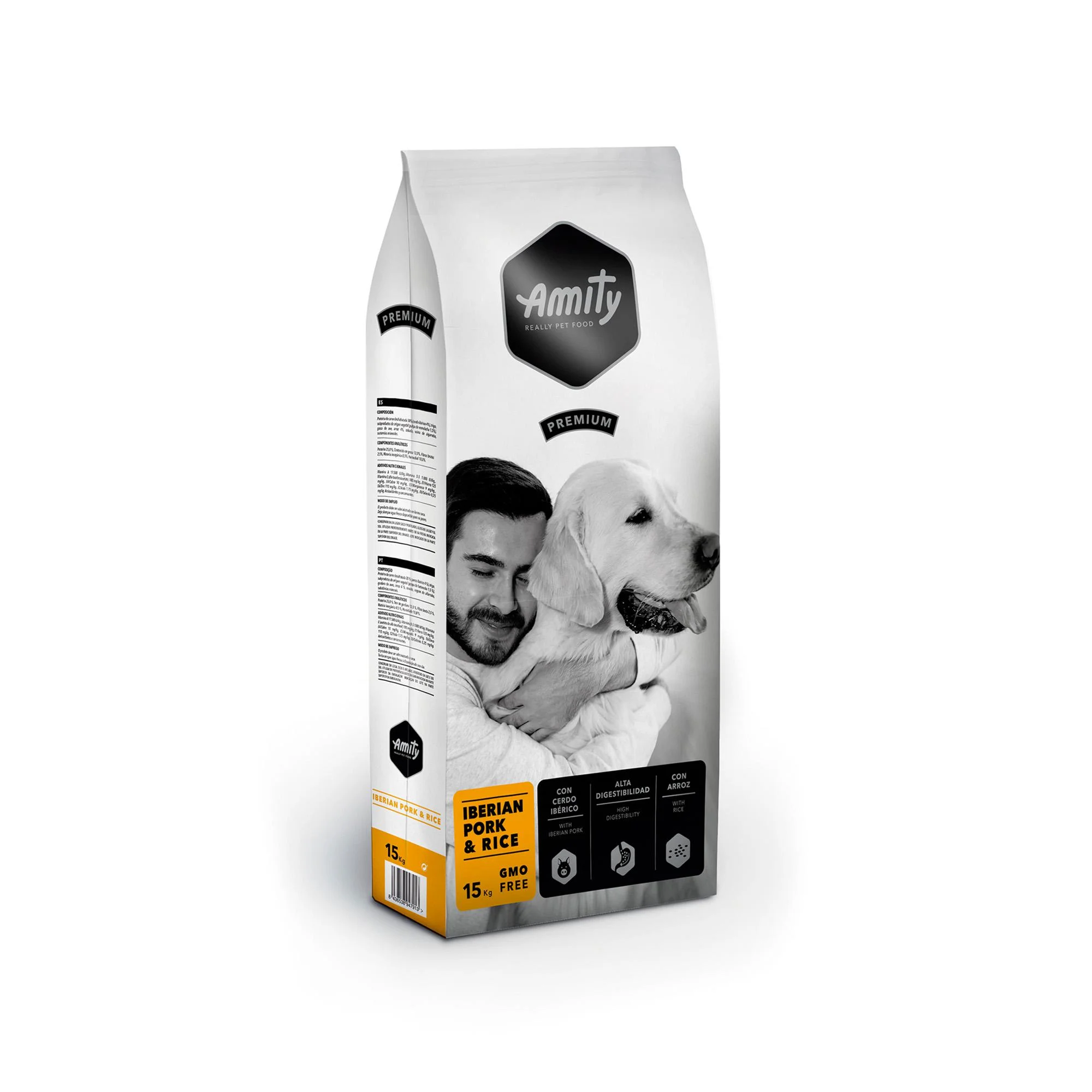 Φωτογραφία προϊόντος: Amity Iberian Pork + Rice 15KG