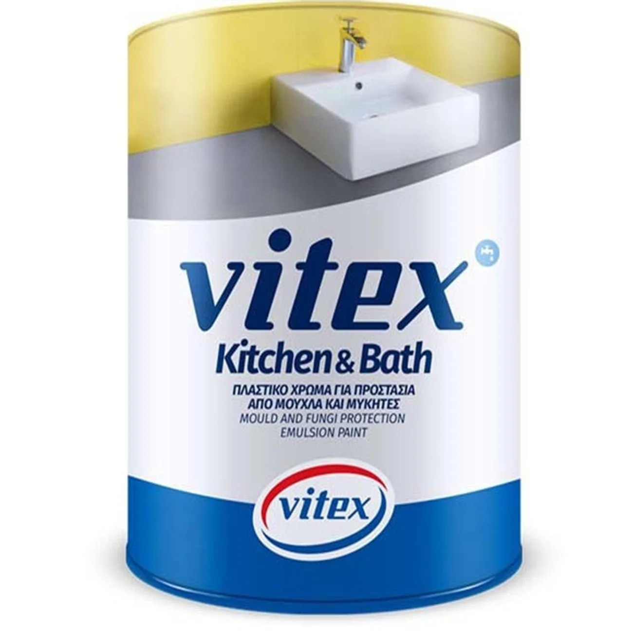 Φωτογραφία προϊόντος: Vitex Kitchen And Bath Προστασία Aπό Μούχλα Λευκό 3L - 6053