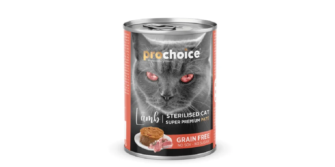 Φωτογραφία προϊόντος: Prochoice Cat Adult Grain Free Sterilised with Lamb 400gr