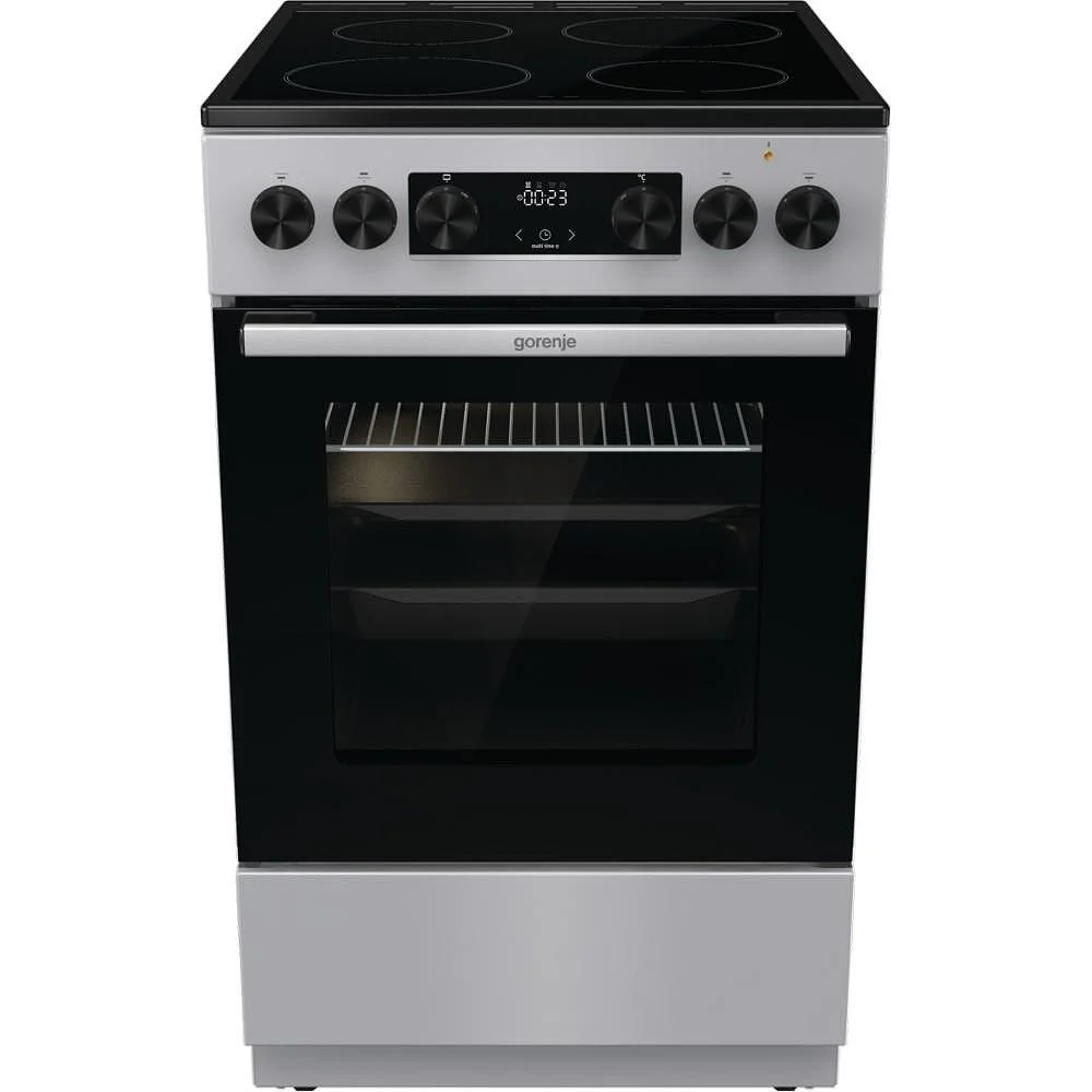 Φωτογραφία προϊόντος: Κουζίνα Gorenje GEC5C41SG 70lt Α με Κεραμικές Εστίες Π50εκ. Inox