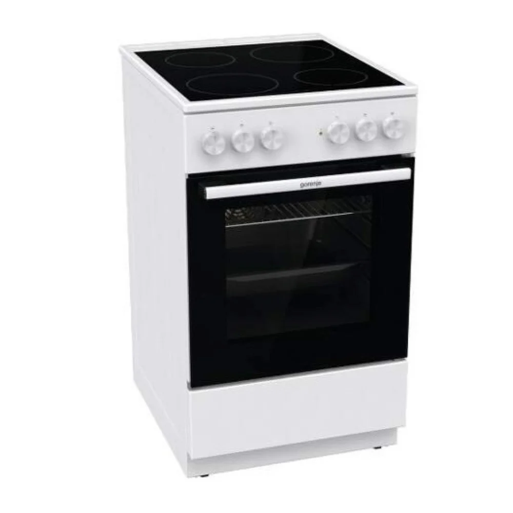 Φωτογραφία προϊόντος: Κουζίνα Gorenje GEC5A61WG 70lt Α με Κεραμικές Εστίες Π50εκ. Λευκή