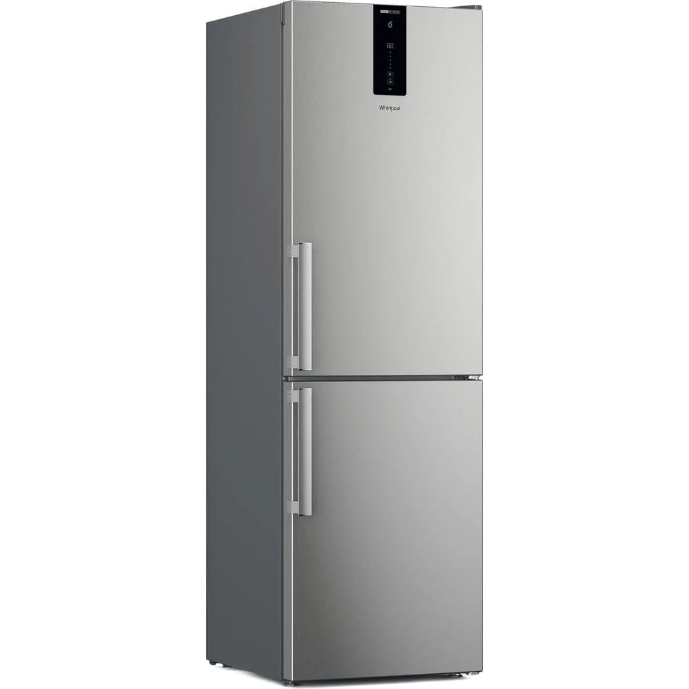 Φωτογραφία προϊόντος: Ψυγειοκαταψύκτης Whirlpool W7X 82O OX H 335lt Ε Full No Frost Υ191.2xΠ59.6xΒ67.8cm Inox