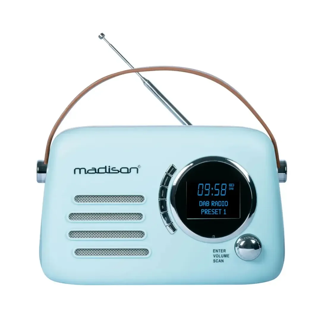 Φωτογραφία προϊόντος: Madison Freesound-VR30BL-DAB Φορητό Ραδιόφωνο Bluetooth