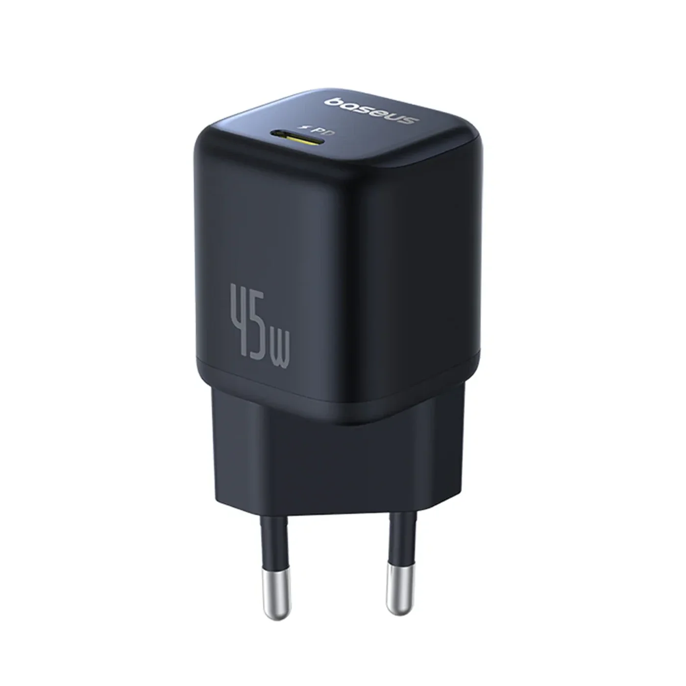 Φωτογραφία προϊόντος: Baseus PicoGo USB-C GaN PD QC 3.0 Φορτιστής 45W - Μαύρο