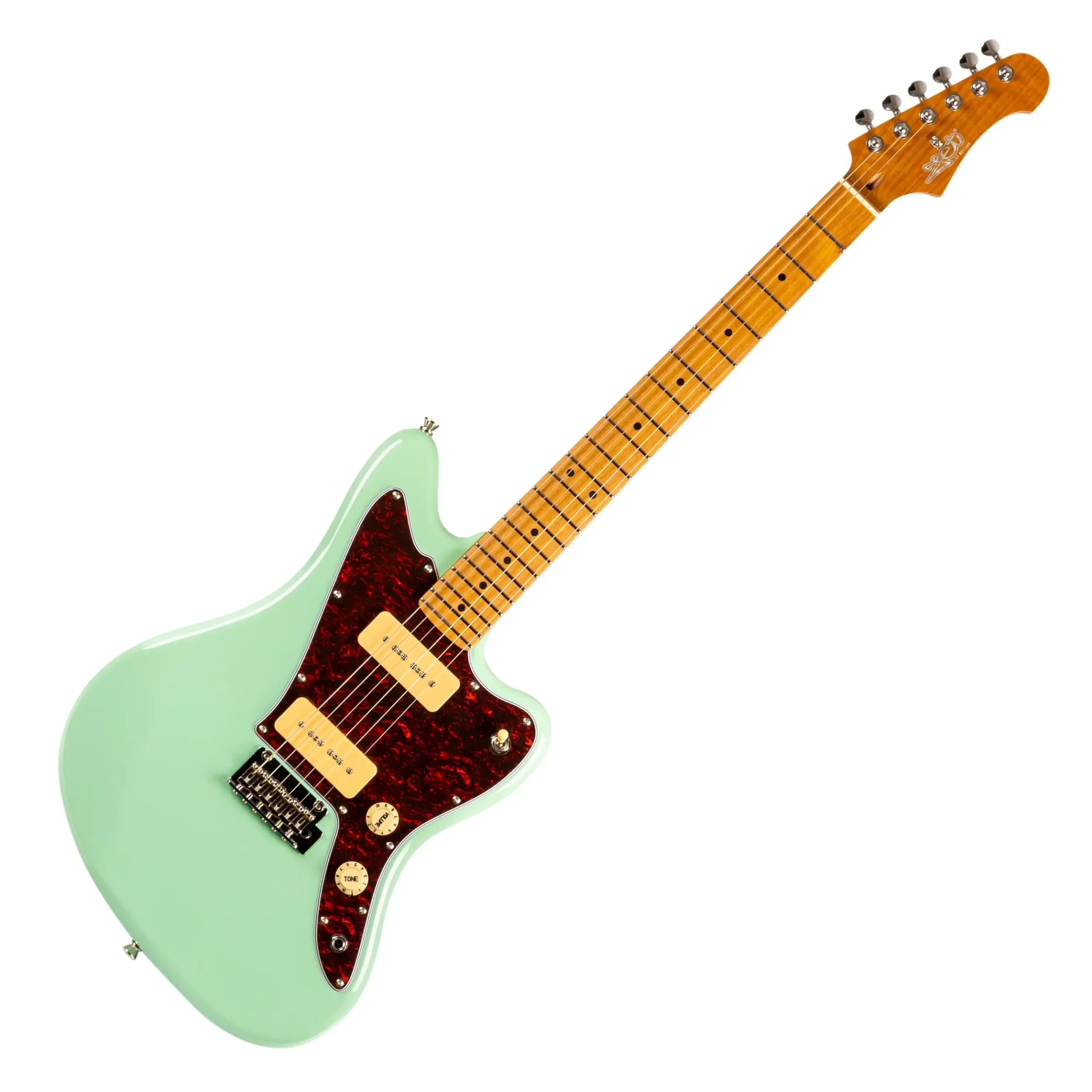 Φωτογραφία προϊόντος: JET Guitars JET JJ-300 P90 SFG Jaguar Ηλεκτρική Κιθάρα Sea Green