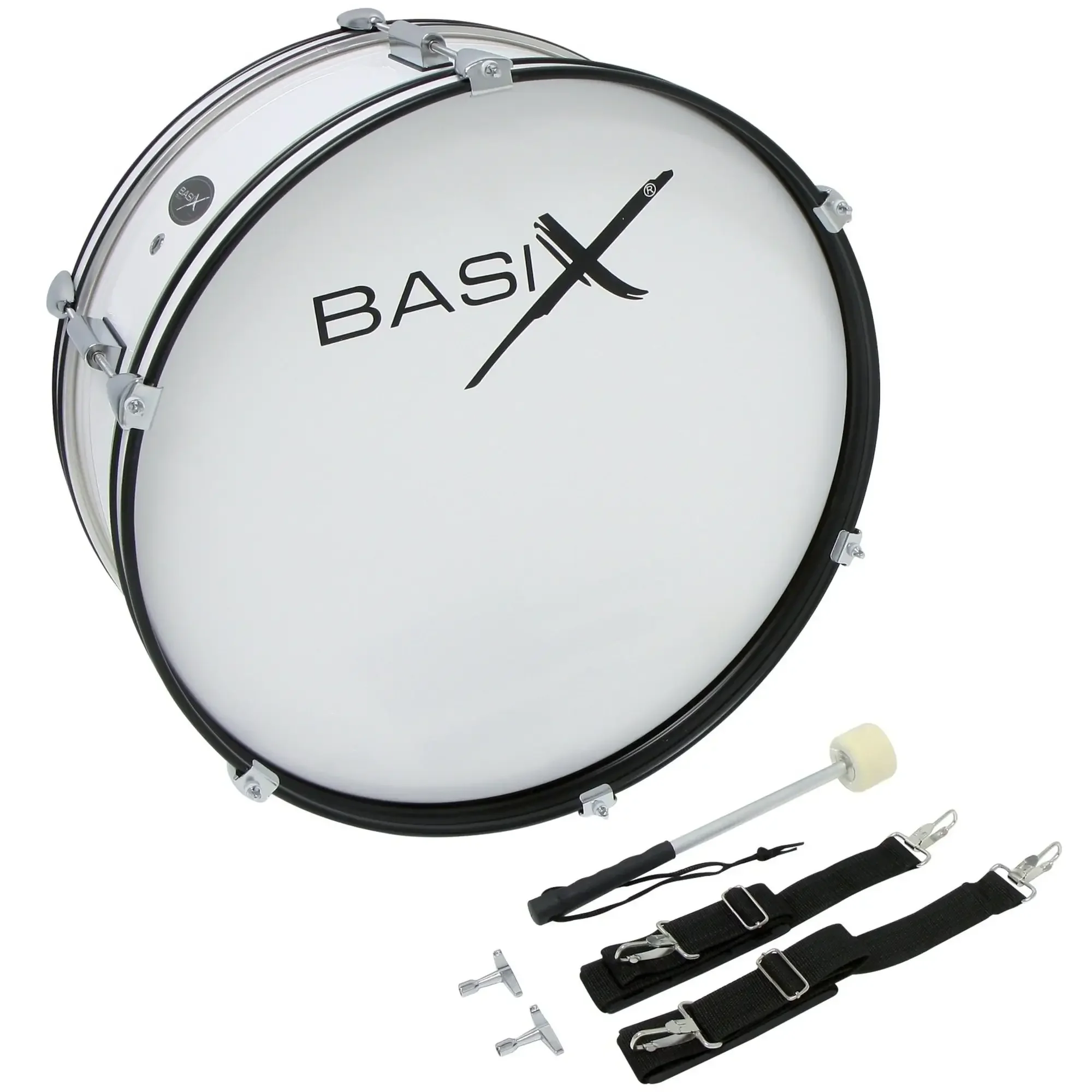 Φωτογραφία προϊόντος: Gewa F893020 Basix Junior Γκραν Κάσα Παρέλασης 22 x 07 " (με Ζώνη - Κόπανο)