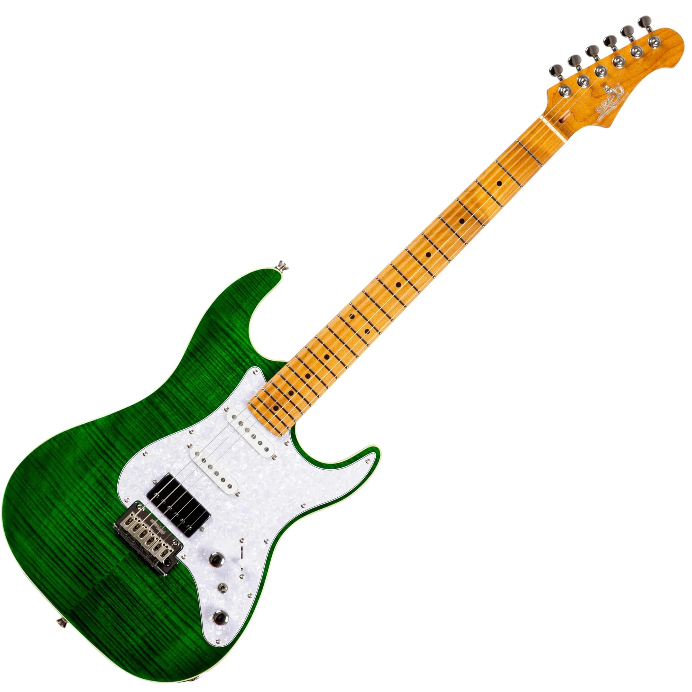 Φωτογραφία προϊόντος: JET Guitars JET JS-600 TGR Stratocaster HSS Ηλεκτρική Κιθάρα Transparent Green