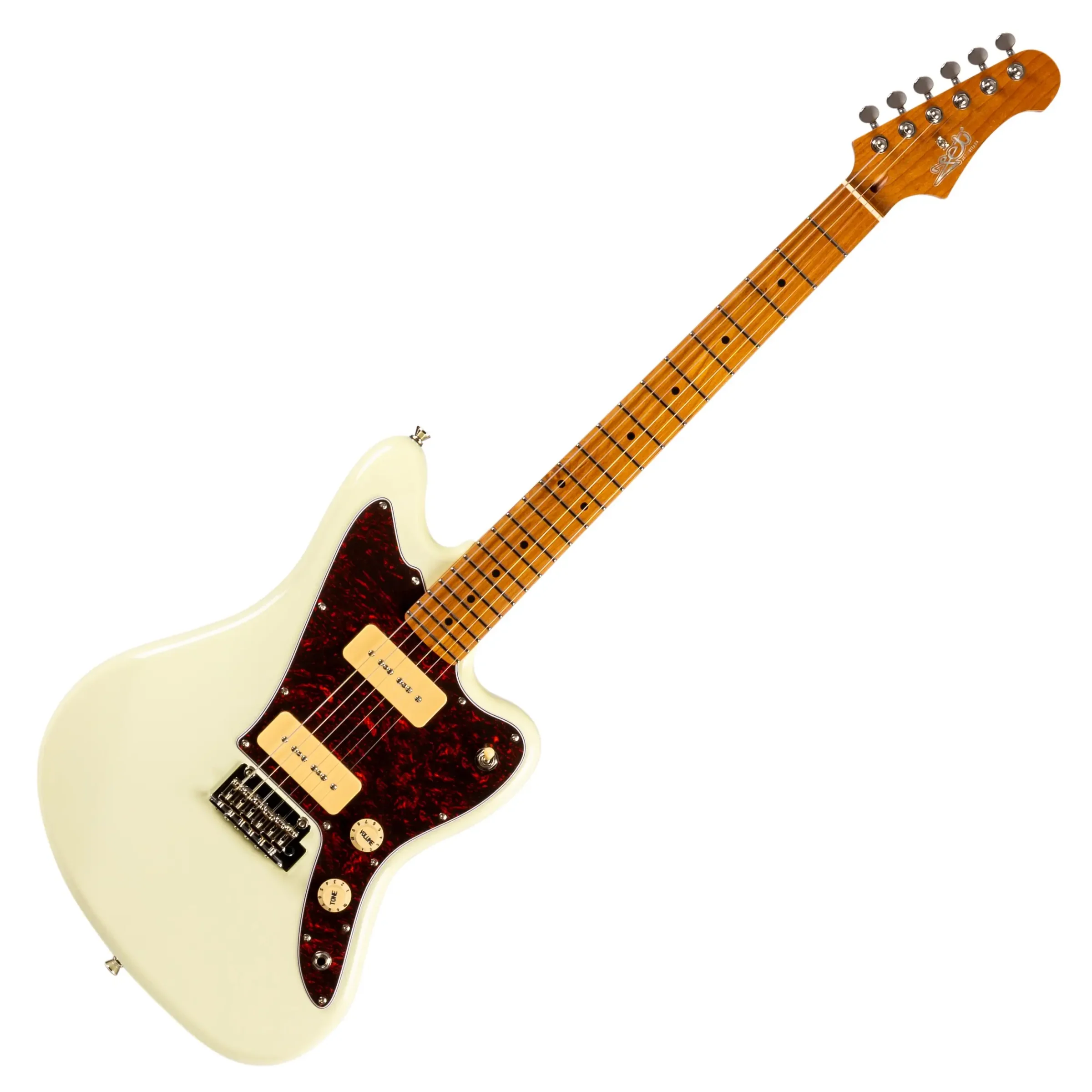 Φωτογραφία προϊόντος: JET Guitars JET JJ-300 P90 OW Jaguar Ηλεκτρική Κιθάρα Olympic White