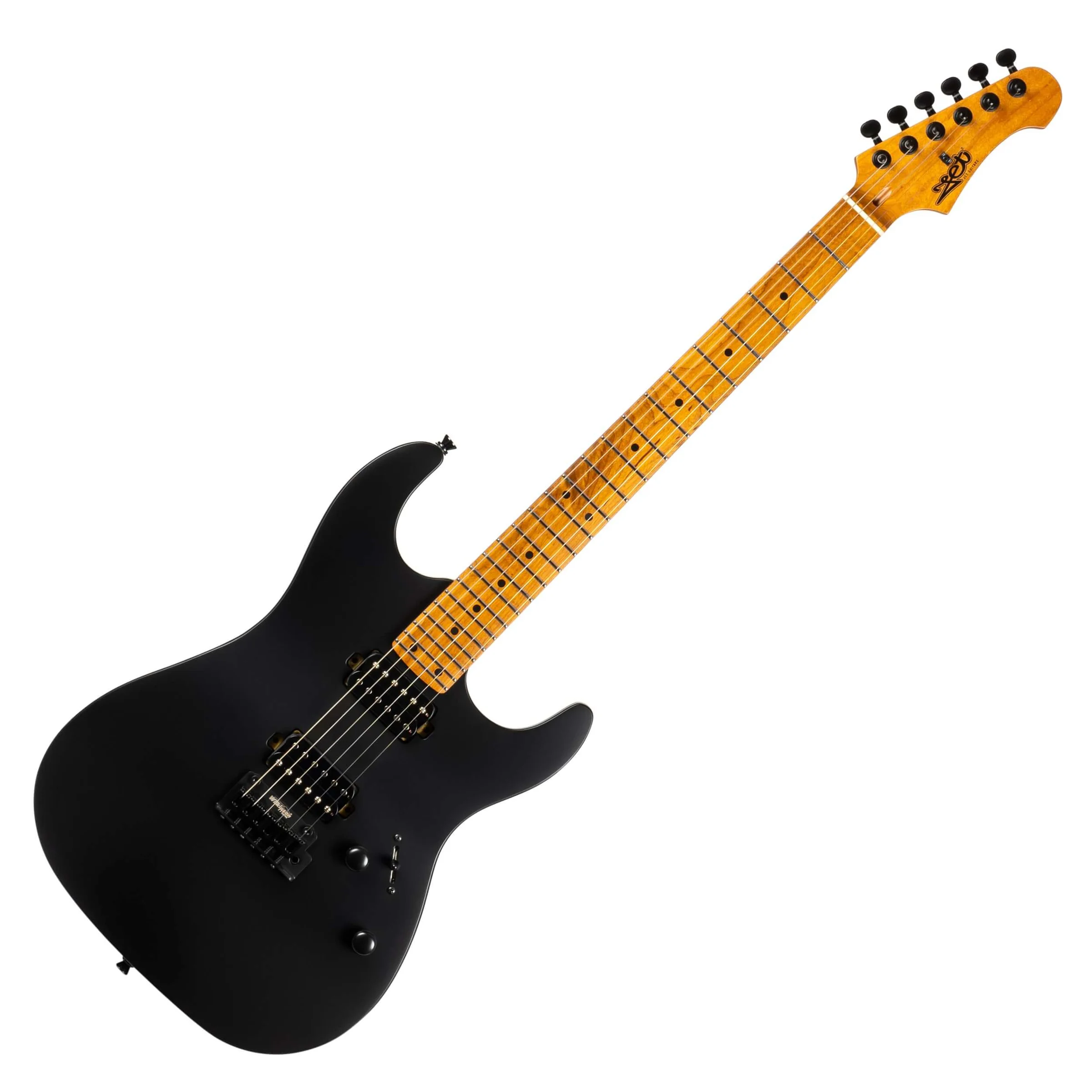 Φωτογραφία προϊόντος: JET Guitars JET JS-500 MBK Stratocaster HH Ηλεκτρική Κιθάρα Satin Black