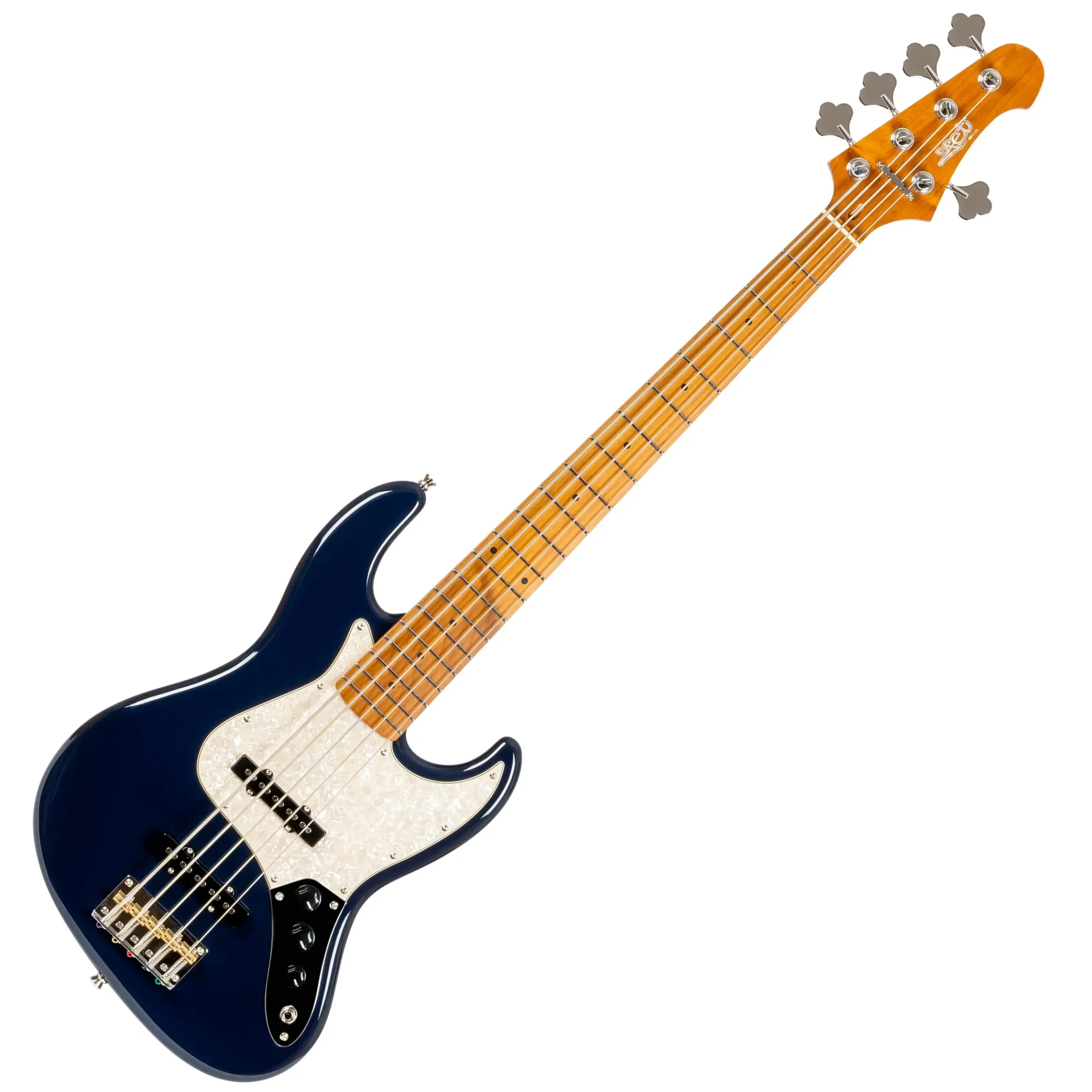 Φωτογραφία προϊόντος: JET Guitars JET JB-305 DBL Jazz 5άχορδο Ηλεκτρικό Μπάσο Deep Blue