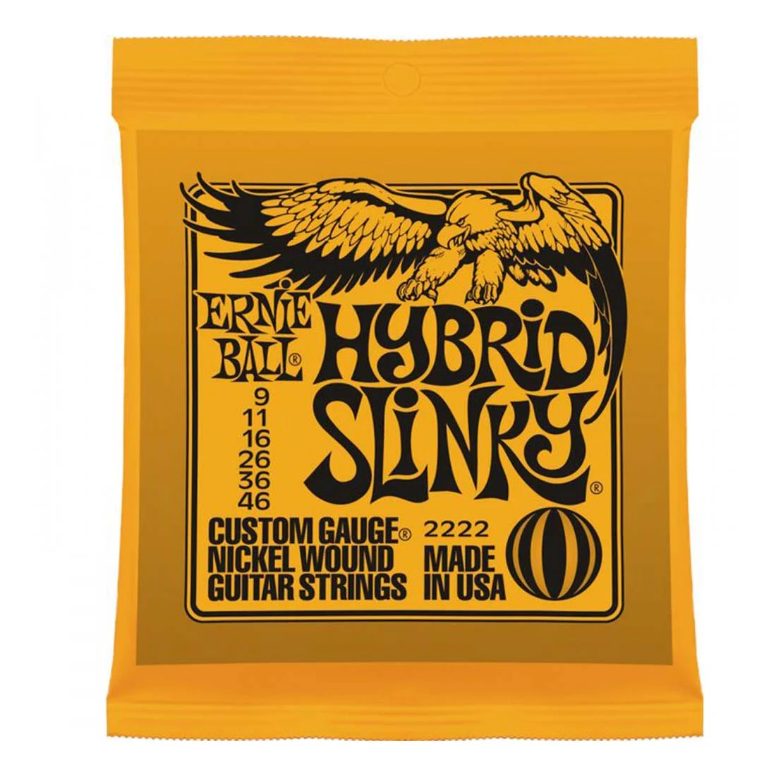 Φωτογραφία προϊόντος: ErnieBall 2222 Hybrid Slinky Χορδές Ηλεκτρικής Κιθάρας 09-46