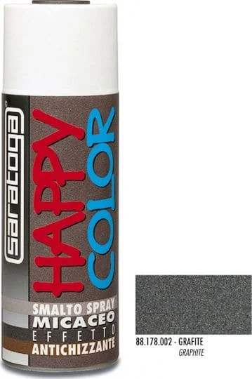 Φωτογραφία προϊόντος: OEM ΣΠΡΕΙ ΒΑΦΗΣ MICA 02 GRAFITE 400ML HAPPY